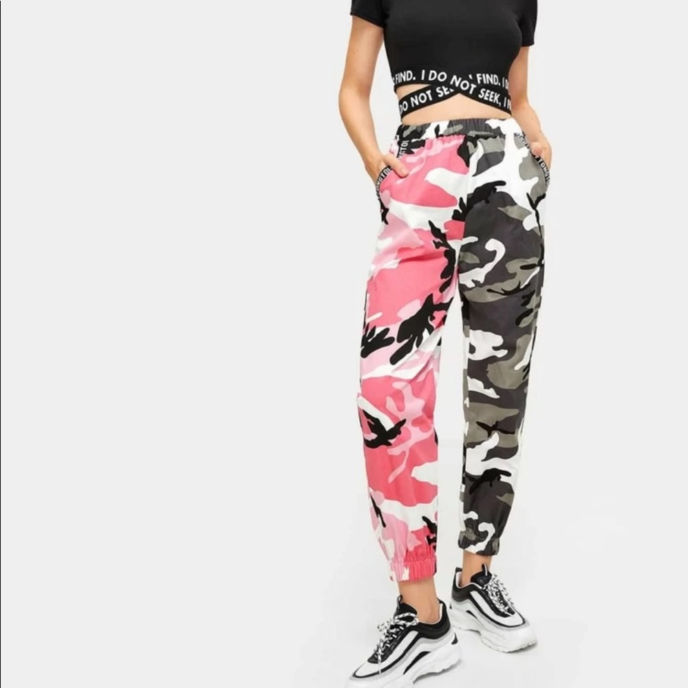 Pink and grey Camo
